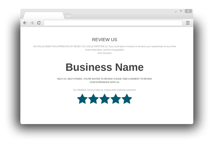 1. A dedicated  branded platform for online reviews